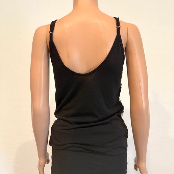 Third Wish medium sequin patriotic flag tank top stars & stripes TS 2957 - Picture 10 of 11